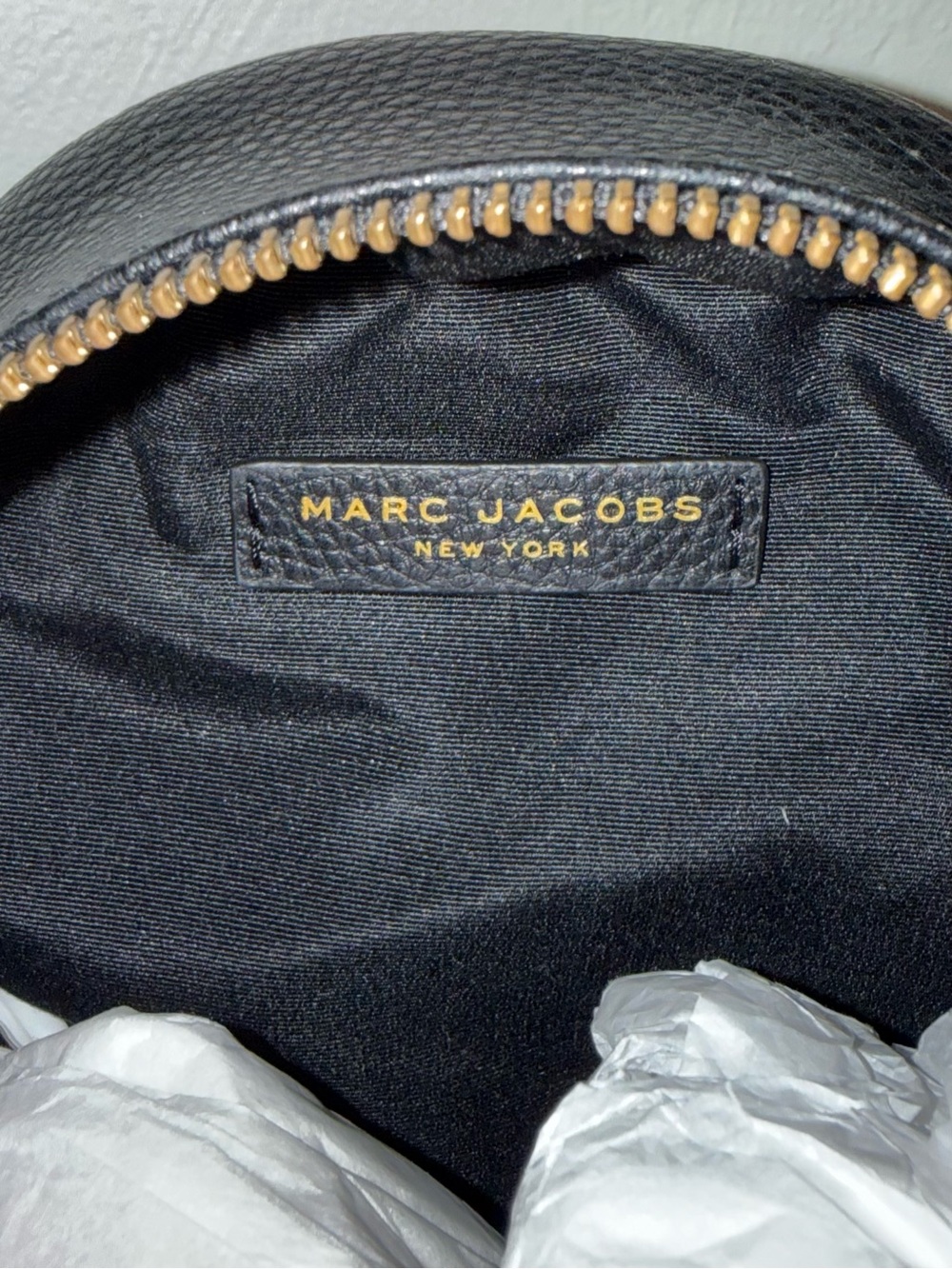 Marc Jacobs Leather Mini Backpack Bag New Black - Picture 8 of 15